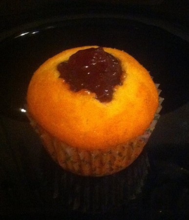 Lekváros muffin
