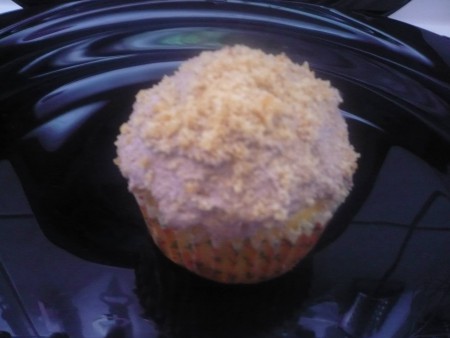 Mogyorókrémes muffin